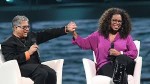 Deepak Chopra and Oprah Winfrey