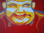 Laughing Buddha by Terri