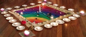 Rainbow Centrepiece for Soul Retrieval